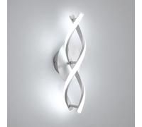 DELIPOP Aplique Pared Interior LED 16W 1800LM Blanco Lampara de Pared 6500K | Iluminación Luz pared LED Moderna para Salón, Dormitorio, Escalera, Pasillo
