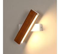 DELIPOP Aplique Pared Interior LED, 360° Giratoria Apliques Pared Dormitorio, 3000K Blanco Cálido Lámpara de Pared para Sala de Estar, Dormitorio, Pasillo, Escalera