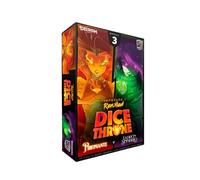 Delirium Games Dice Throne en Español T3 en Español Juego de Mesa, Piromante vs Ladrón Sombrío, 1 vs 1, 8+ Años, 30 Minutos Juego de Estrategia y enfrentamiento