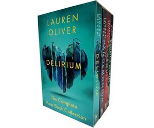 Delirium Series The Complete 4 Books Collection Box Set by Lauren Oliver (Delirium, Pandemonium, Requiem & Delirium Stories)