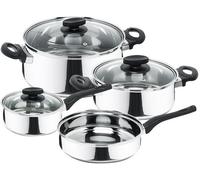Deliss Tren de Cocina 7 Piezas para Gas Eléctrico y Vitrocerámica (Acero Inoxidable) - MAGEFESA