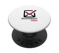 Deliverability.Email - Saas Logo | Email Marketing PopSockets PopGrip Adhesivo
