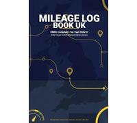 Delivery Driver Mileage Log Book UK