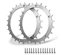 Delixike Brocas de Acero Inoxidable para Robot cortacésped para Bosch Indego XS 300 400 500 M700 2021 14 Tornillos de Acero Inoxidable, Puntas para Accesorios de Ruedas Off-Wheel 170 mm (2 Unidades)