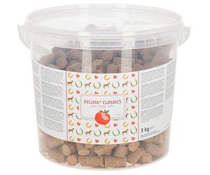 Delizia Dados de recompensa Classic, alimento para Caballos, suplemento, 3 kg/Cubo, Manzana, Caballos, minerales, vitaminas