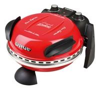 Delizia fabricante de pizza y hornos 1 Pizza(s) 1200 W Rojo, Horno de pizza rojo, 1 Pizza(s), Acero inoxidable, 31 cm, Mecánico, 400 °C, Rojo