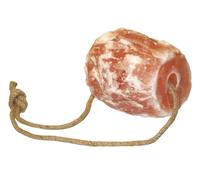 Delizia Piedra para lamer de sal de cristal de roca, alimento complementario, 2,5 kg, para caballos, con cuerda para colgar, el más vendido