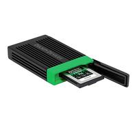 Delkin Devices - Lector de Tarjetas de Memoria USB 3.1 Gen 2 CFexpress, Velocidad de Transferencia de 10 GB/s