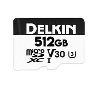 Delkin Devices - Tarjeta de Memoria microSDXC UHS-I (V30) (512 GB)