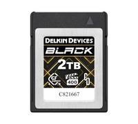 Delkin Devices Tarjeta de memoria negra CFexpress™ tipo B 4.0 VPG400 de 2 TB, rendimiento de alta velocidad para fotografía y videografía profesional (2 TB)