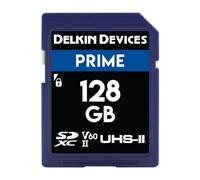 Delkin Devices Tarjeta de Memoria Prime SDXC UHS-II U3/V60 de 128 GB DDSDB1900128