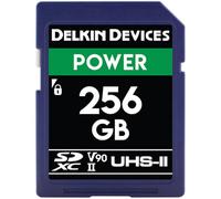Delkin Devices - Tarjeta de Memoria SDXC UHS-II (U3/V90) 256 GB