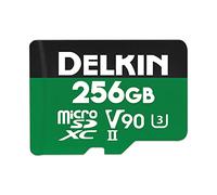 Delkin Dispositivos 256GB Power microSDXC UHS-II (V90) Tarjeta de Memoria
