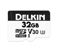 Delkin Dispositivos Hyperspeed - Tarjeta de Memoria microSDHC UHS-I (V30) (32 GB)