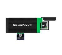 Delkin Lector doble de tarjetas CFexpress Tipo B y SD UHS-II