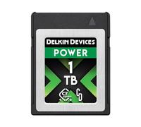 Delkin Power - Tarjeta de Memoria CFexpress Tipo B 4.0 para cámaras Digitales, Ideal para Transferencia rápida de imágenes y Videos para Almacenamiento, Almacenamiento de Tarjetas de Memoria (Grande)