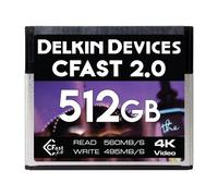 Delkin Tarjeta de memoria CFast 2.0 512 GB