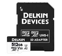 Delkin Tarjeta de memoria microSD Hyperspeed UHS-I (A2) 512 GB