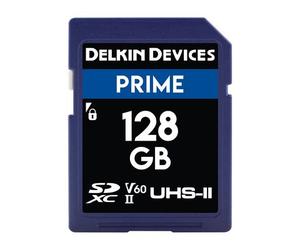 Delkin Tarjeta de memoria SD PRIME UHS-II (V60) 128 GB