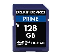 Delkin Tarjeta de memoria SD PRIME UHS-II (V60) - Mercancía devuelta sin embalaje original 128 GB