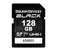 Delkin Tarjeta SD UHS-I reforzada NEGRA (V30) 128 GB