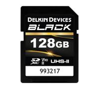 Delkin Tarjeta SD UHS-II reforzada NEGRA (V90) 128 GB