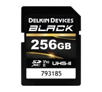 Delkin Tarjeta SD UHS-II reforzada NEGRA (V90) 256 GB