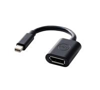 DELL 0.2m, Mini DisplayPort/HDMI - adaptadores de cable de vídeo (Mini DisplayPort/HDMI, Mini DisplayPort, HDMI, Masculino, Femenino, Negro, 1920 x 1080 Pixeles)