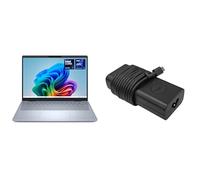 Dell 14 Plus Laptop DB14250 Copilot+ PC, 14" 2.5K IPS 300nits, Intel Core Ultra 7 258V, Intel ARC, 32GB LPRAMx, 1TB SSD, W11H, QWERTY Español - Ice Blue 65W USB-C AC Adapter with Power Cord