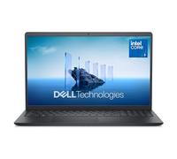 Dell 15 Ordenador Portátil DC15250 15.6" FHD 120Hz, Intel Core 3 100U, 8GB RAM DDR4, 512GB SSD, Intel UHD, Windows 11 Home, Teclado QWERTY Español - Negro Carbón