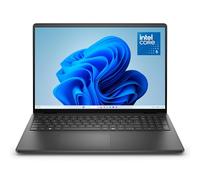 DELL 16 Ordenador Portátil DC16250 - 16" 2K (1920x1200), Intel Core 5 120U, Gráficos Intel UHD, 16GB RAM DDR5, 512GB SSD, Windows 11 Home,Lector de Huellas, Teclado QWERTY Español - Negro Carbón
