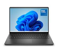 DELL 16 Ordenador Portátil DC16250, 16" 2K WVA Antirreflejos 16:10, Intel Core 7 150U, 16GB RAM, 1TB SSD, Intel UHD, Windows 11 Home, QWERTY Español, Negro Carbón (Cargador Vendido por Separado)