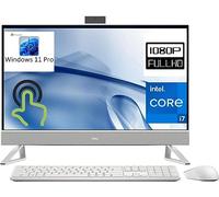 Dell 2023 Inspiron 27 7710 All-in-One 27" visualización táctil FHD Business AIO Computadora de sobremesa, 12ª generación Intel 10-Core i7-1255U, 32GB DDR4 RAM, 1TB PCIe SSD, WiFi 6E, Bluetooth 5.2,