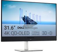 DELL Plus S3225QC pantalla para PC 80,3 cm (31.6") 3840 x 2160 Pixeles 4K Ultra HD QD-OLED Negro, Plata