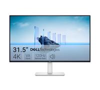 Dell 32 Plus 4K Monitor S3225QS 31,5'' 4K (3840 x 2160) 120Hz 16:9 Display, Pannello VA, AMD FreeSync Premium, 99% sRGB, 95% DCI-P3, 2X HDMI 2.1, 1x DP 1.4, Comfortview Plus 3 Años de Garantía, White