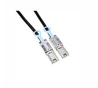 DELL 470-11676 cable Serial Attached SCSI (SAS) 2 m - Cable SAS (SAS, SAS, Negro, Plata, Dell PowerVault MD1200, MD3200i, 2 m)