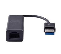 Dell Tarjeta de red 470-ABBT USB 3.2 Gen 1 Gigabit Ethernet 1000 Mbit/s Negra
