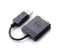 Dell 470-abeo adaptador de cable de vídeo displayport dvi negro