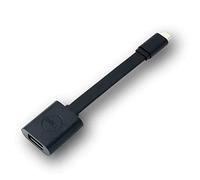 DELL 470-ABNE 0.132m USB C USB A Macho Hembra Negro - Cable USB (0,132 m, USB C, USB A, 3.0 (3.1 Gen 1), Macho/Hembra, Negro)