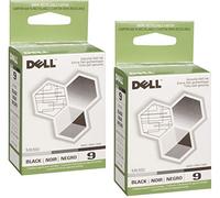 DELL 9, tinta negra, 2 Pack