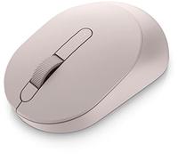 Mouse raton dell ms3320w optico 3 botones 1600ppp wireless inalambrico rosa