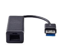 Tarjeta de Red Dell 470-ABBT USB 3.2 Gen 1 Gigabit Ethernet 1000 Mbit/s Negra