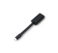 Dell Adapter USB-C to 2.5G Ethernet | Soporte 2.5GBase-T, 10/100/1000M, UEFI PXE Boot, Wake-On-LAN, MAC Pass-Through, Plug-and-Play, USB-C Macho y RJ45 Hembra