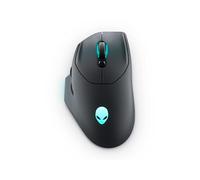 Dell Alienware AW620M - Ratón inalámbrico con cable para juegos, lado oscuro de la luna, FKHF6 545-BBFB