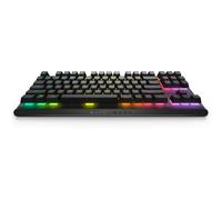 Dell Alienware Teclado de juegos sin tenkeyless - AW420K (Dark Side of the Moon) Alienfx RGB / 16.8 millones de colores Altura ajustable Cherry M
