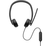 Dell Auriculares con Cable, WH3024, Negro