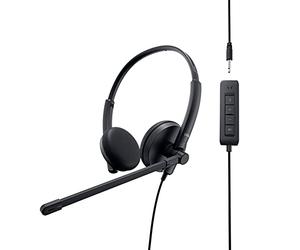 Dell Auriculares con Micrófono Negro