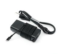 Dell Cargador USB-C de 65 W para laptop, Latitude 7400 7410 7420 7430 7440 7450, adaptador de CA, cable de cargador de computadora tipo C, negro, HA65NM190