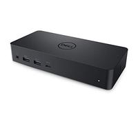DELL D6000 - Dock Universal con USB 3.0 (3.1 Gen 1), Tipo-C, 10,100,1000 Mbit/s, 3840 x 2160 píxeles, color Negro