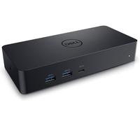Dell Universal Dock - D6000S, Equipado con Opciones PowerShare USB-C/USB-A, Conecta hasta Tres Pantallas 4K, indicador LED, Negro